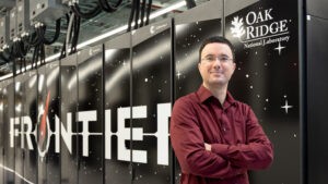 Steven Hamilton, an R&D scientist in the HPC Methods for Nuclear Applications Group at Oak Ridge National Laboratory